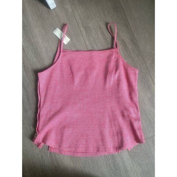 NWT Anthropologie Meadow Rue Pantego‎ Side Button Tank Size Medium - Picture 7 of 8